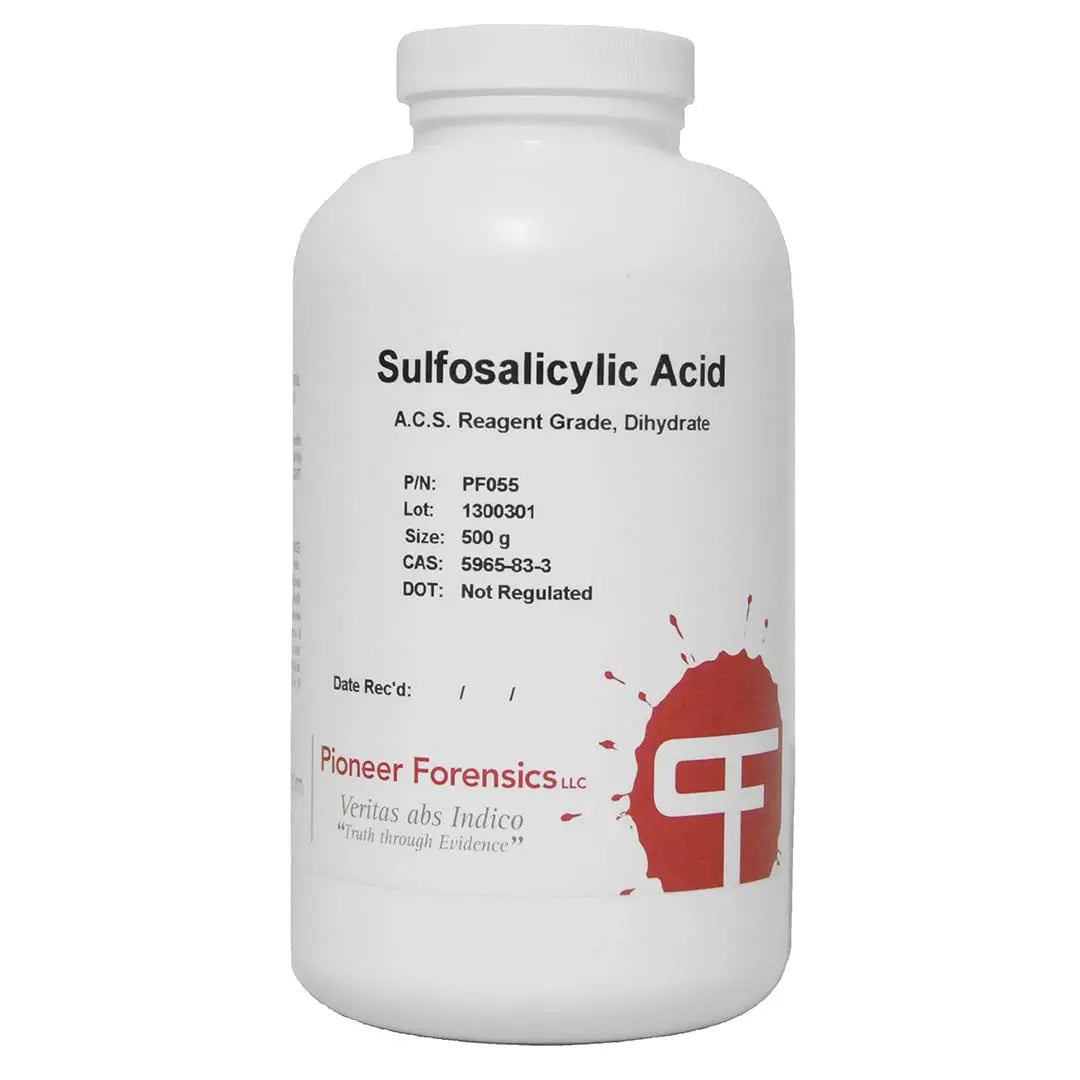 Sulfosalicylic Acid 5% Blood Fixative | Rocky Mountain Reagents