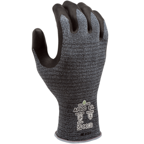 Showa AP800 Microporous Nitrile Coating Embossed S-Shaped Gloves - Sold 12 Pairs — Dozen (12 pairs)