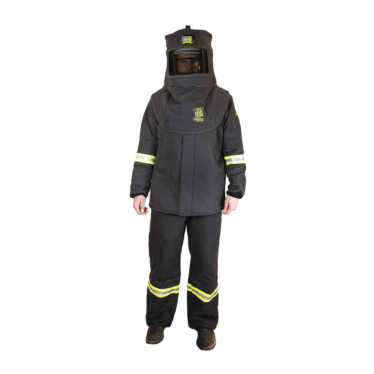 Oberon TCG 100 Cal Arc Flash Suit Set w/ LED and Vent