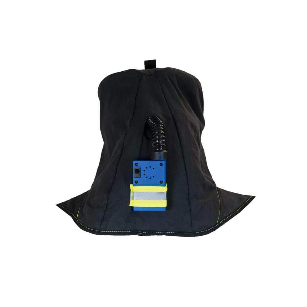 Oberon TCG™ 75 Cal Arc Flash Hood w/ Adapters, Ventilation System and Light