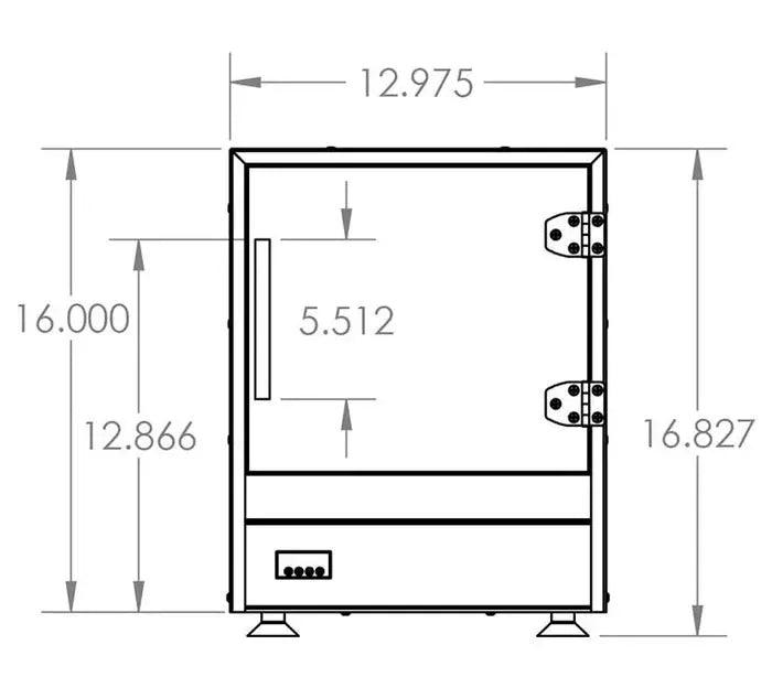LW Scientific Digital Laboratory Incubator - 20L, 65°C, PID Controls, 110V, iCL-020L-D071