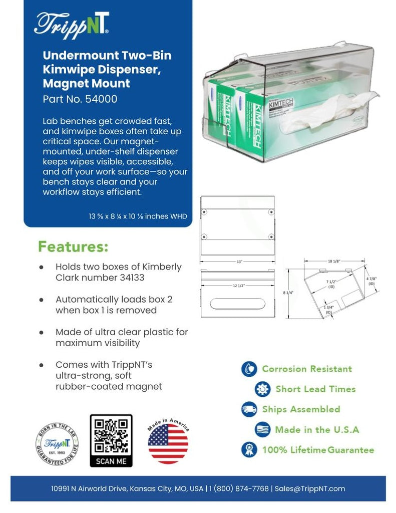 TrippNT 54000 — auto-advance demo, large box 2 advancing after box 1 depleted
