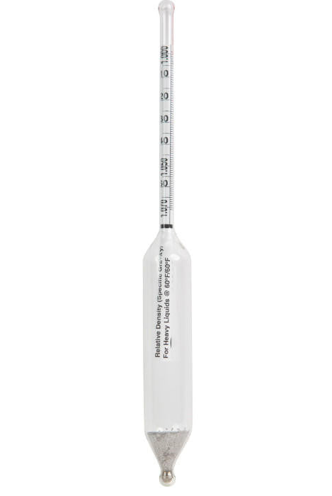 Precision Specific Gravity Hydrometers - 330mm - 6602 Series - Heathrow Scientific — view 2