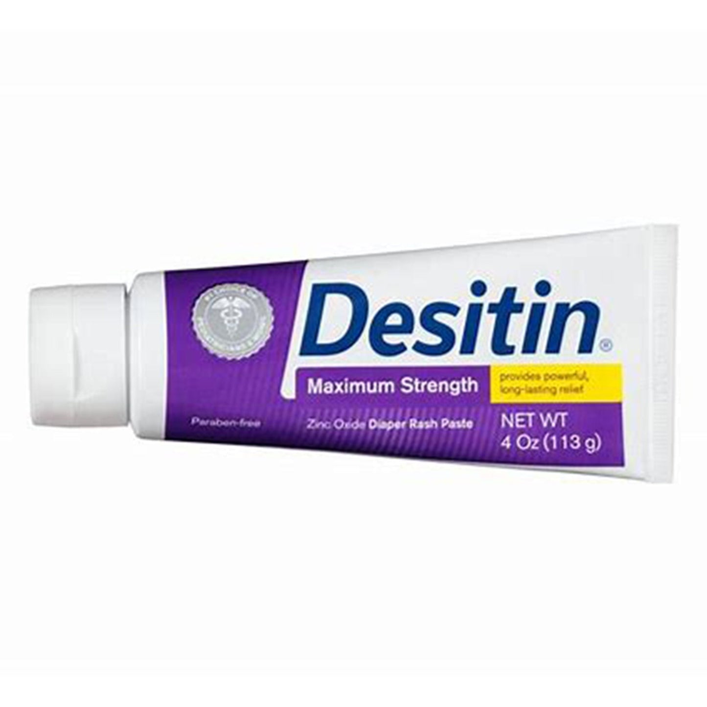 Desitin Maximum Strength Original zinc oxide paste, 4 oz tube