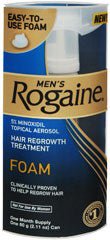 Rogaine Men's Hair Regrowth Treatment Foam