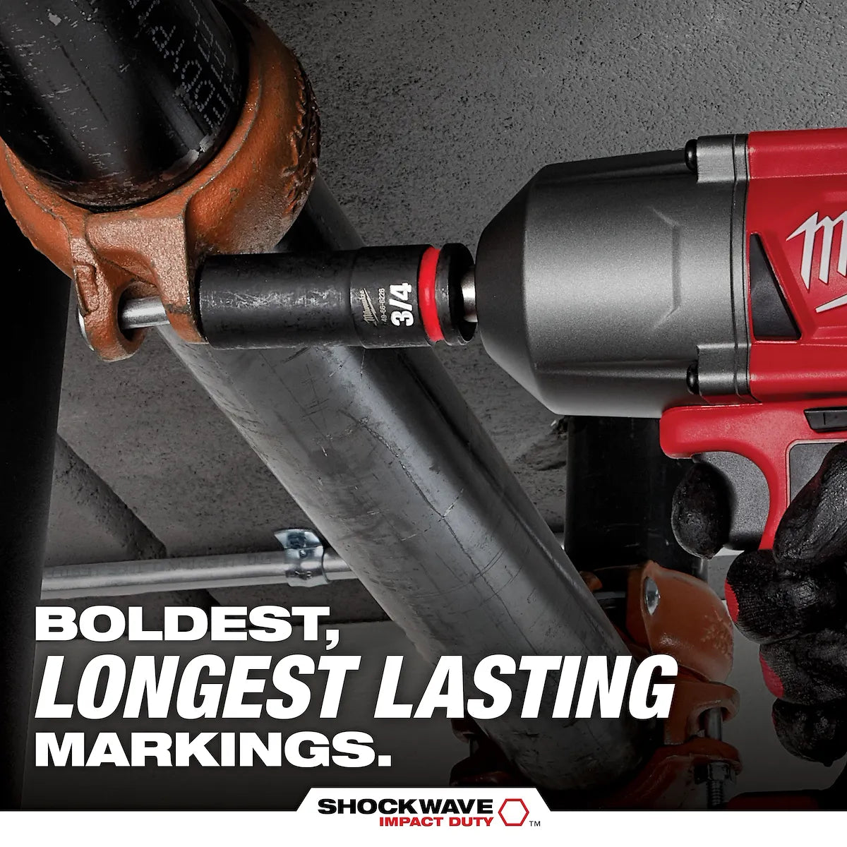 Milwaukee 29PC SHOCKWAVE Impact Duty 1/2" Drive Metric Deep 6 Point Socket Set 49-66-6294
