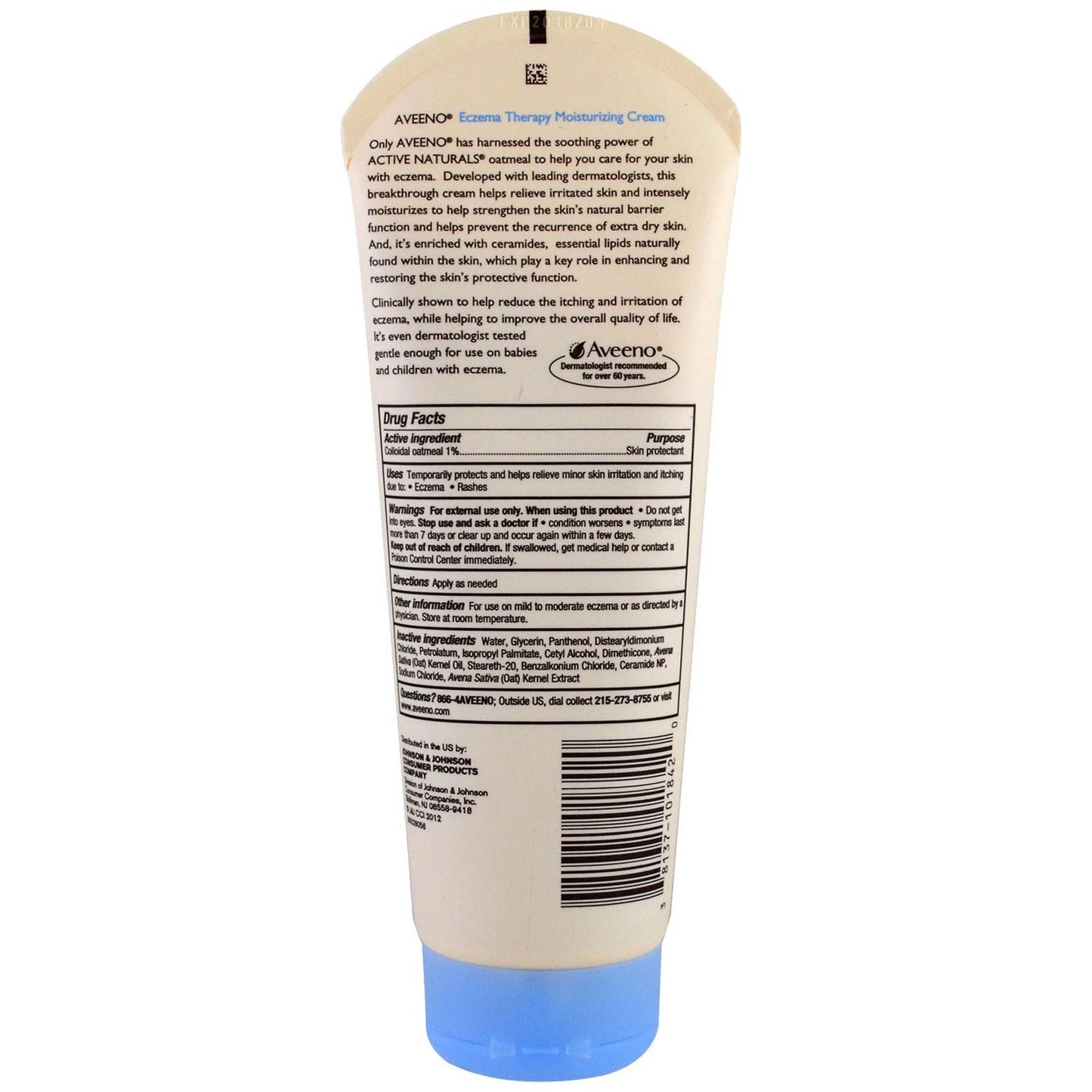Aveeno® Active Naturals® Eczema Therapy Moisturizing Cream