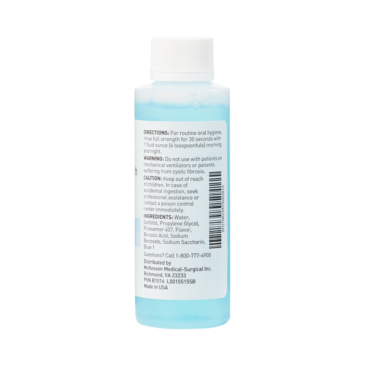 McKesson Mouthwash, Bottle