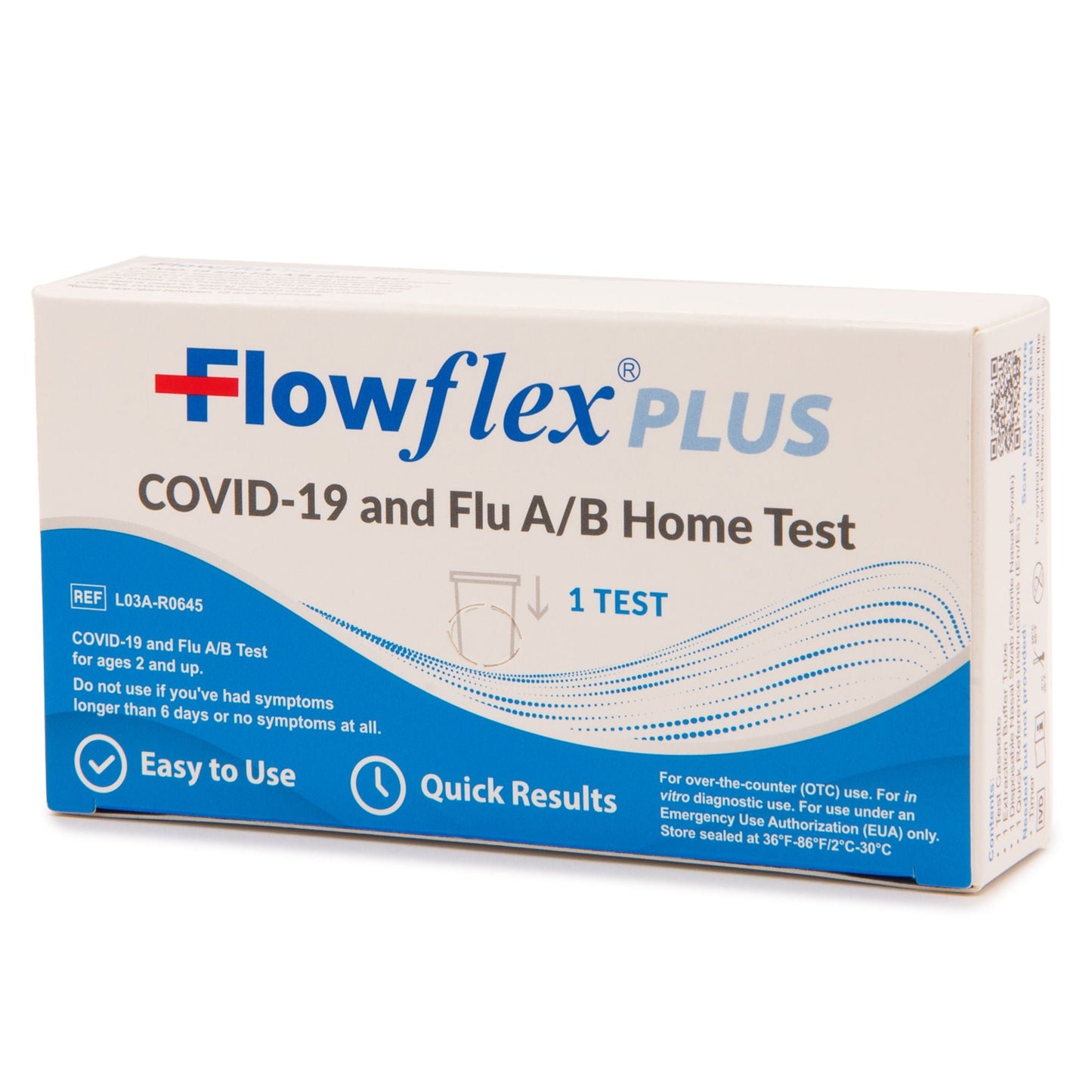 Flowflex® Plus COVID-19 and Flu A/B Home Test
