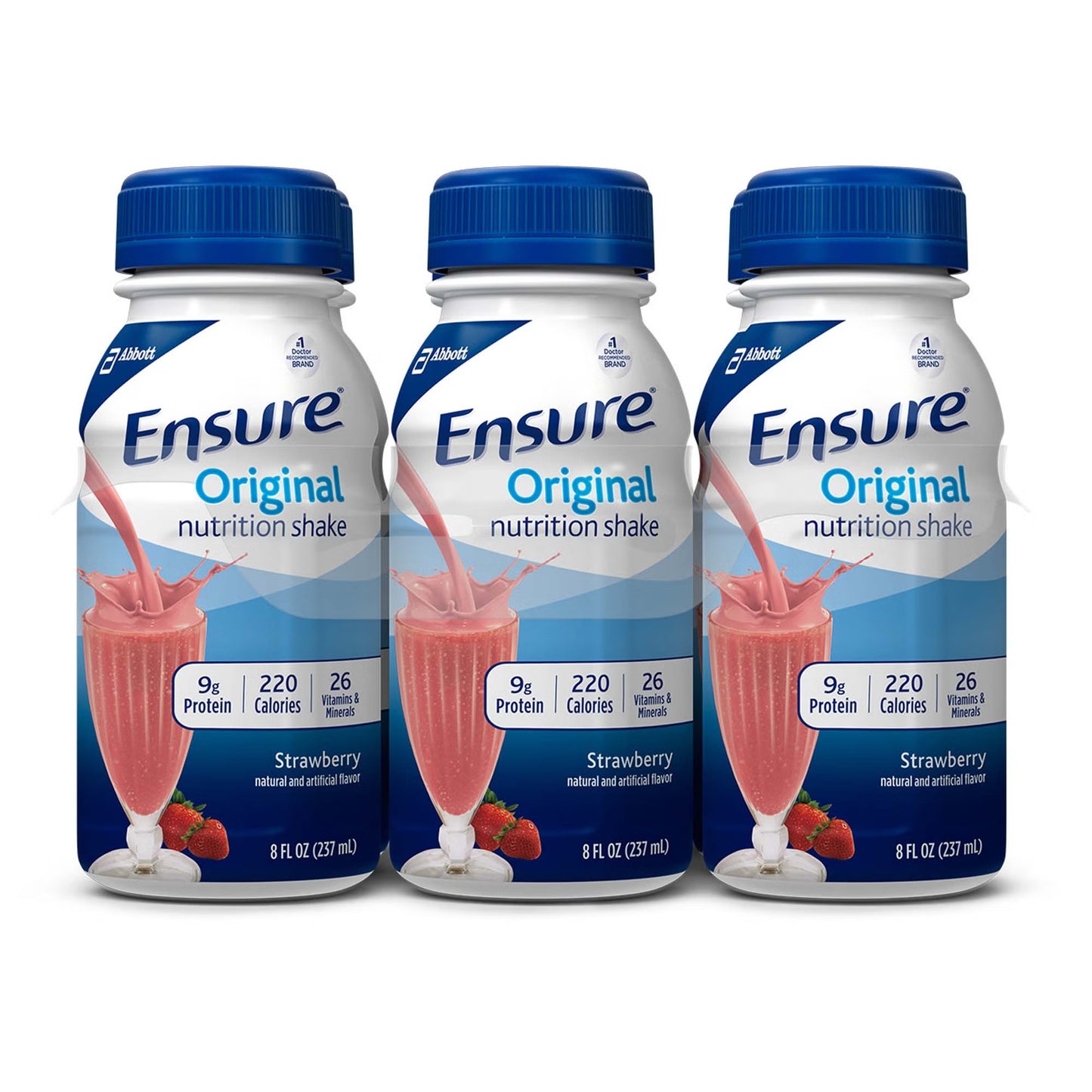 Ensure® Original Nutrition Shake, Strawberry, bottle
