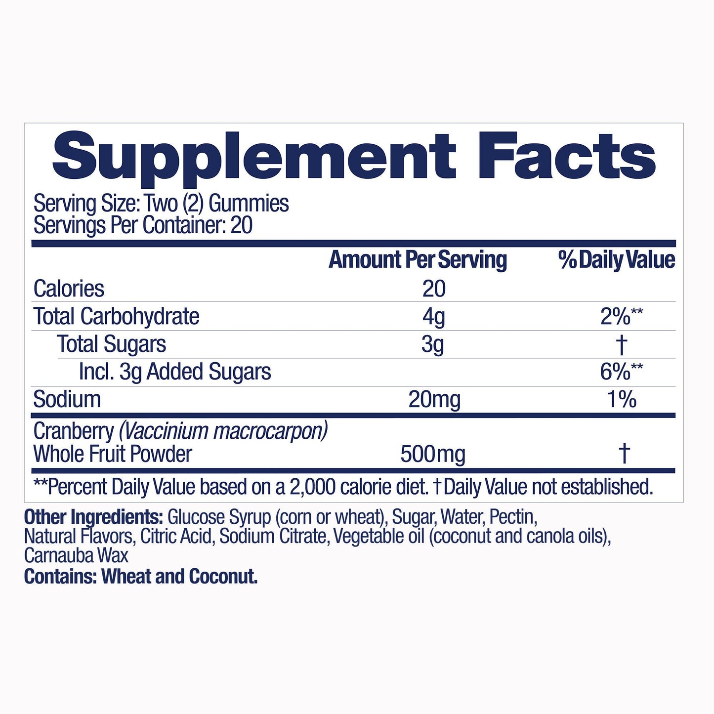 AZO® Cranberry, 40 Convenient Gummies in a Bottle