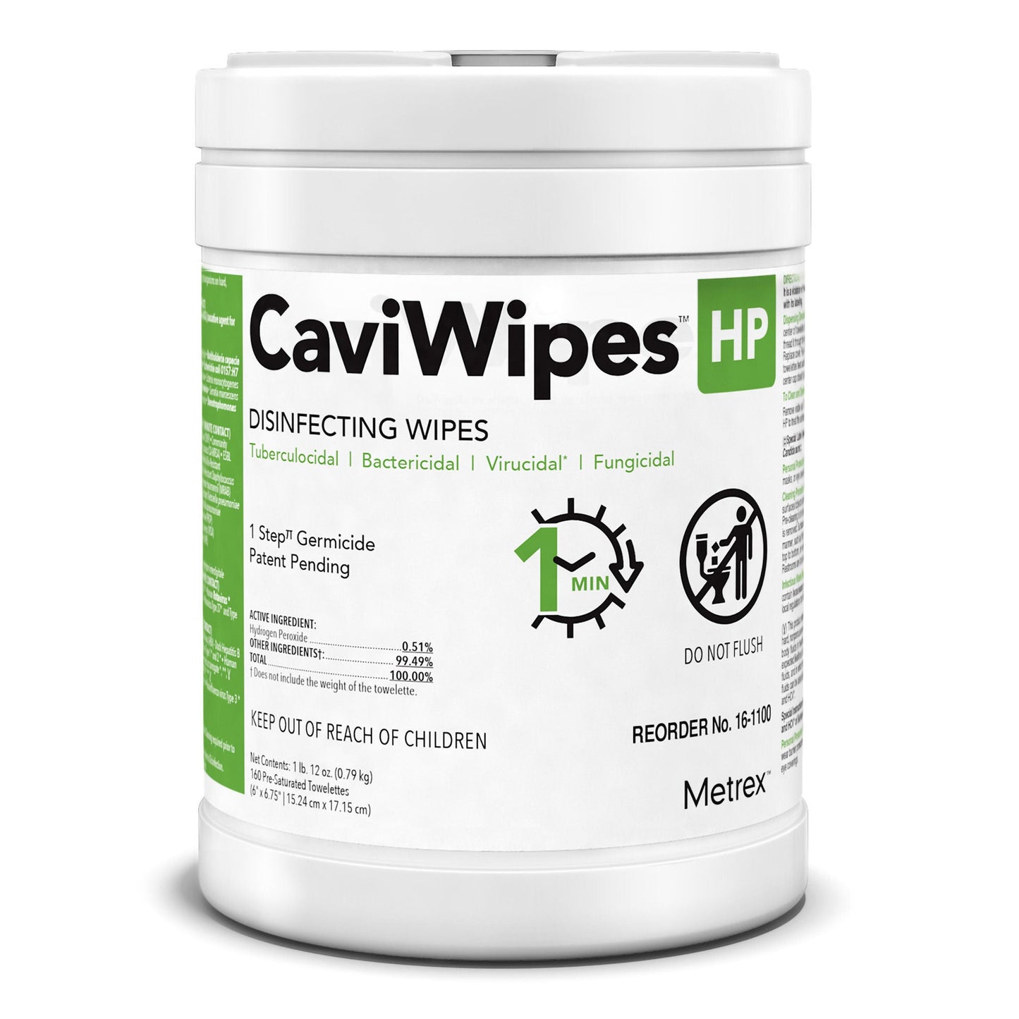 CaviWipes™ HP Disinfecting Wipes, .