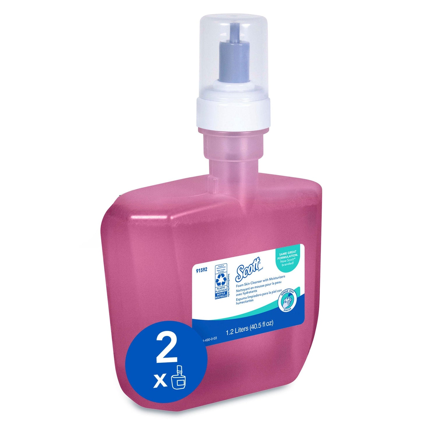 Scott® Foam Skin Cleanser with Moisturizers, Dispenser Refill Bottle