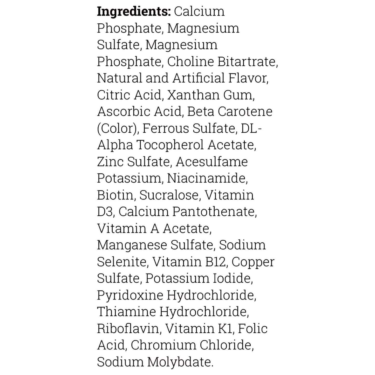 FruitiVits® Powder Vitamins & Minerals for Restrictive Therapeutic Diets, Orange