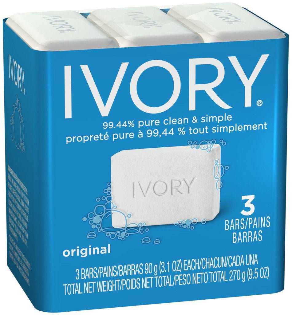 Ivory Soap Bar Individually Wrapped Light Scent