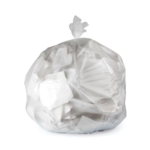 Heritage H7658HC 60 gallon clear can liner