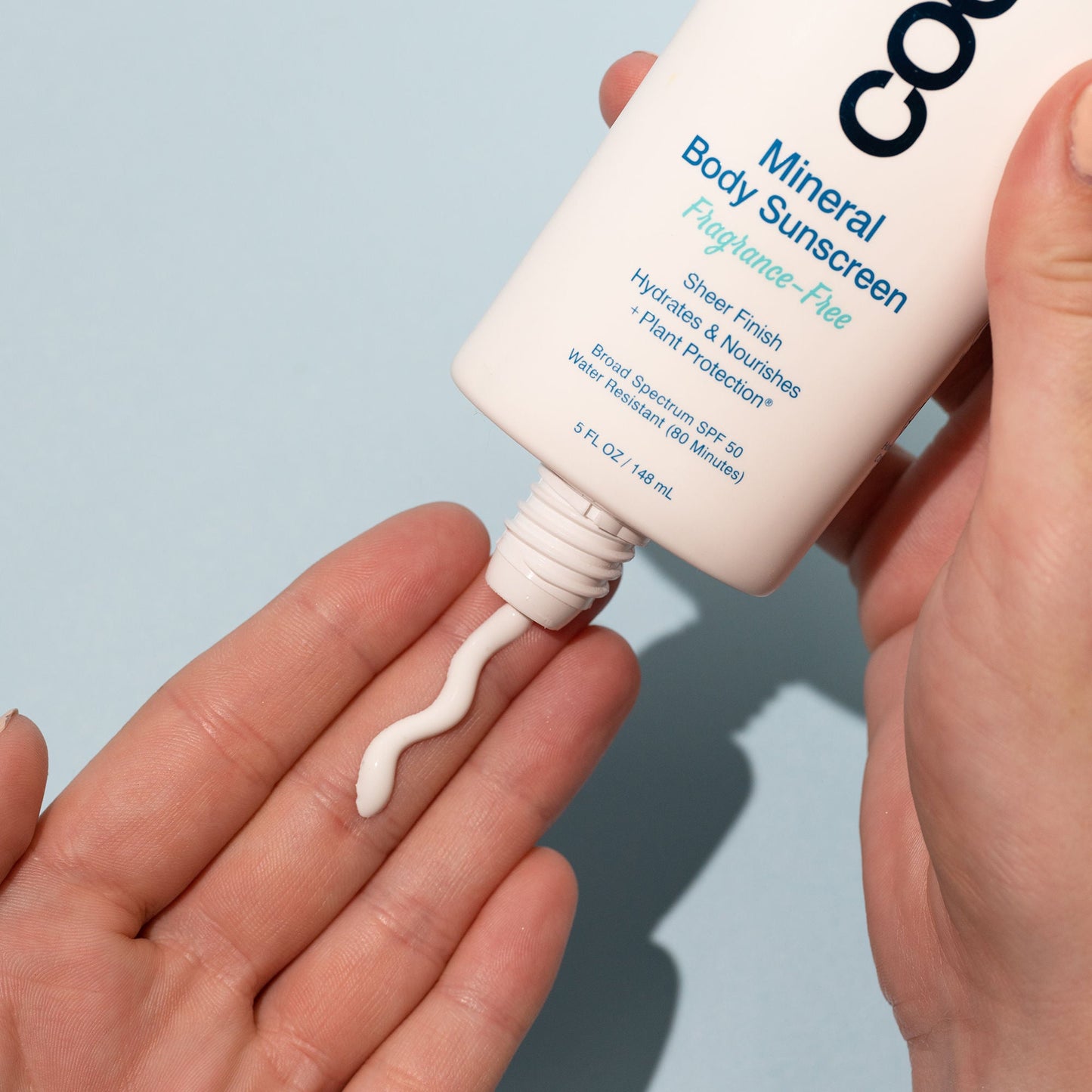 Coola® Mineral Body Sunscreen SPF 50 Fragrance Free, Tube