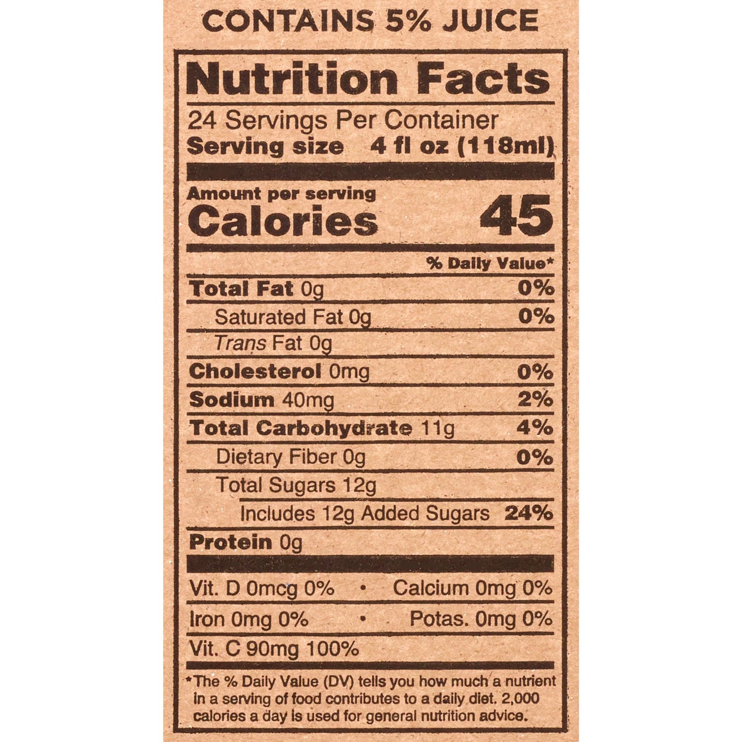 Thick & Easy® Nectar Consistency Cranberry Juice Cocktail Thickened Beverage