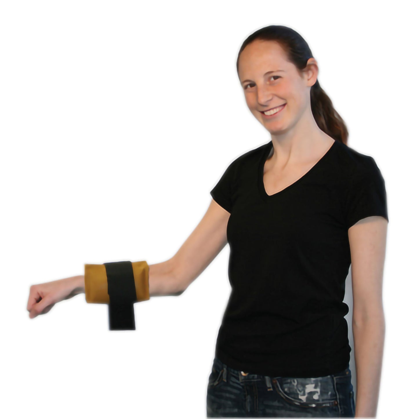Cuff® Original Ankle & Wrist Weight, Gold, 3 lbs.