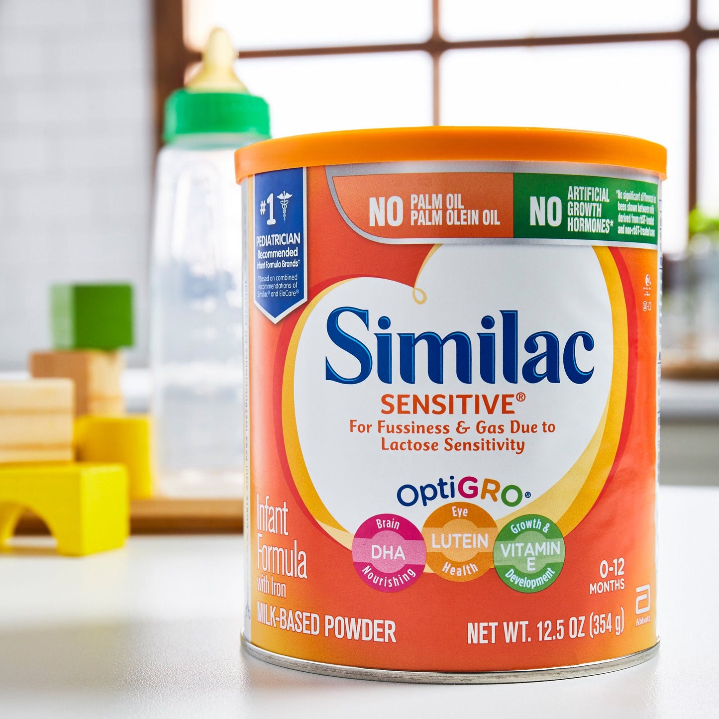 Similac® Sensitive® Powder Infant Formula, can