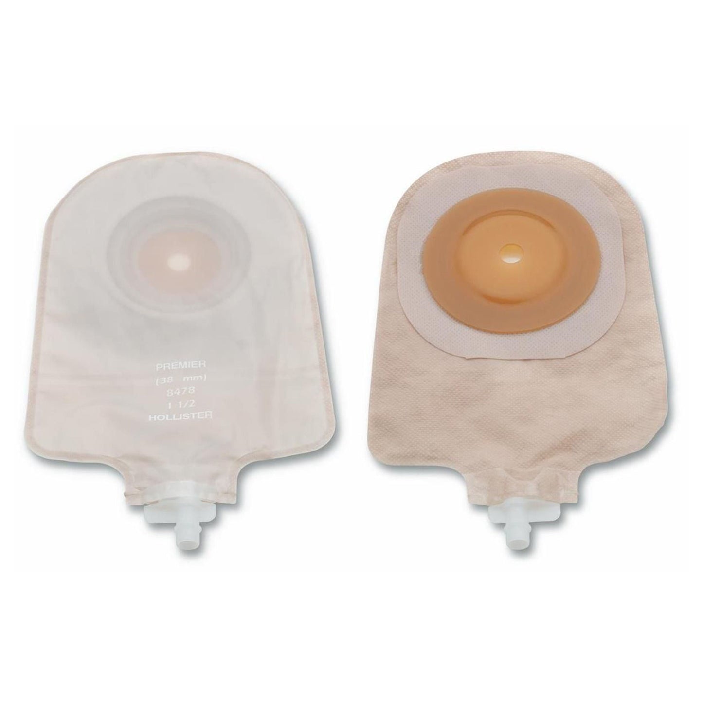 Premier™ One-Piece Transparent Urostomy Pouch, Cut to Fit Stomas up to