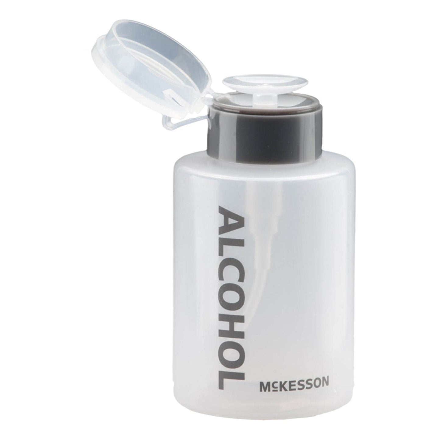 McKesson Alcohol Dispenser imprinted with the word "Alcohol,"