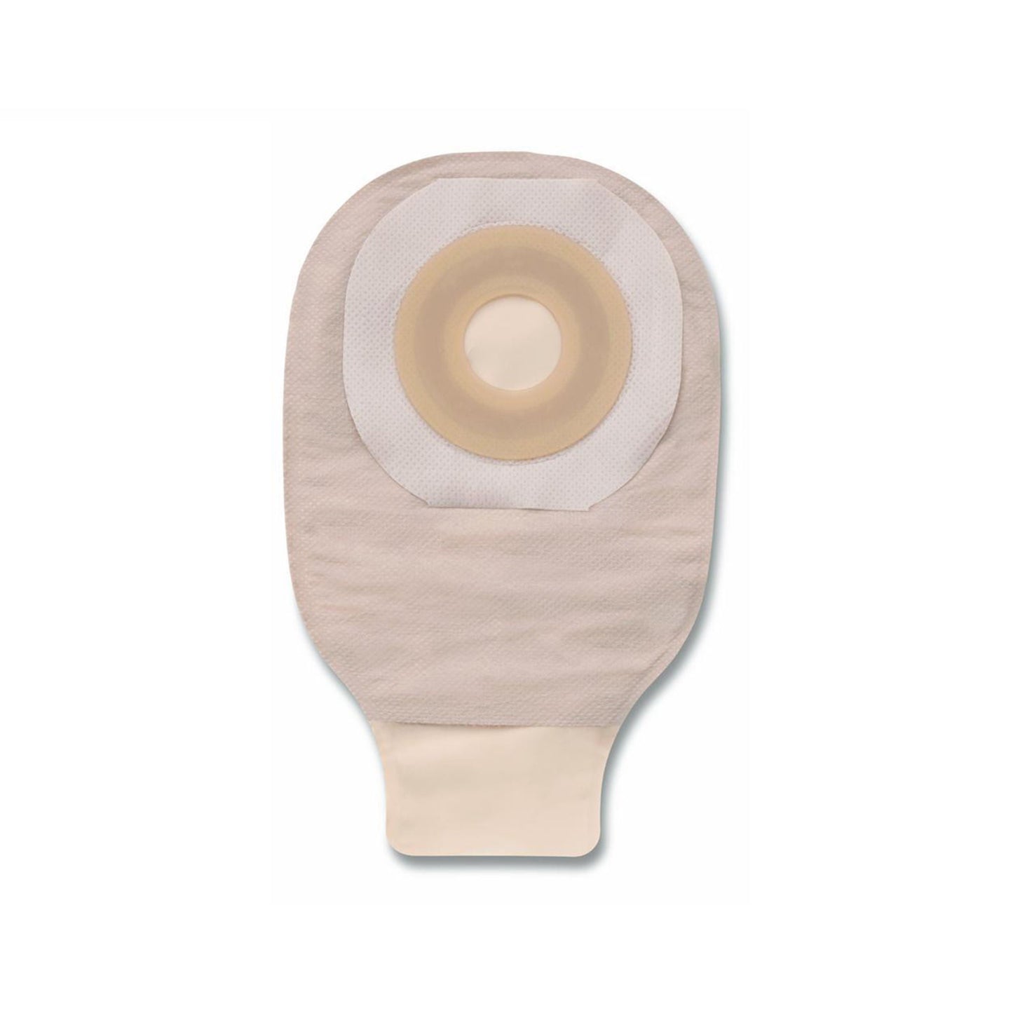 Premier™ Flextend™ One-Piece Beige Colostomy Pouch, Pre-cut to Fit Stomas