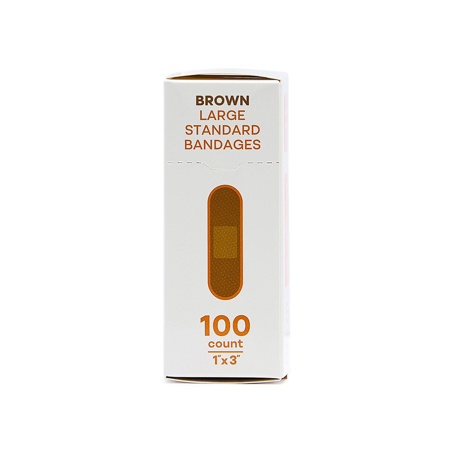 Tru-Colour Skin Tone Shade Fabric Bandage Adhesive Strips – Brown