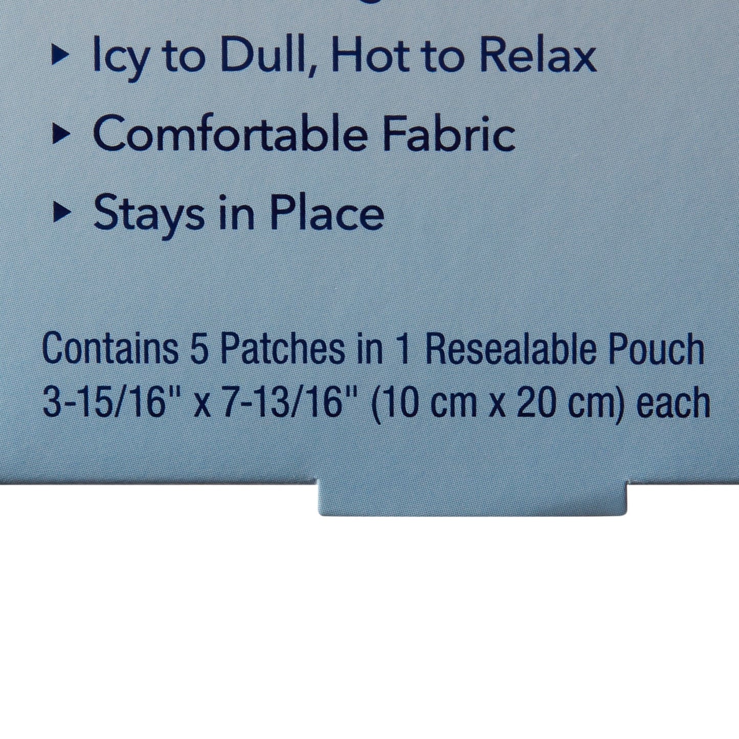 Icy Hot® Original Pain Relief Patches, Large