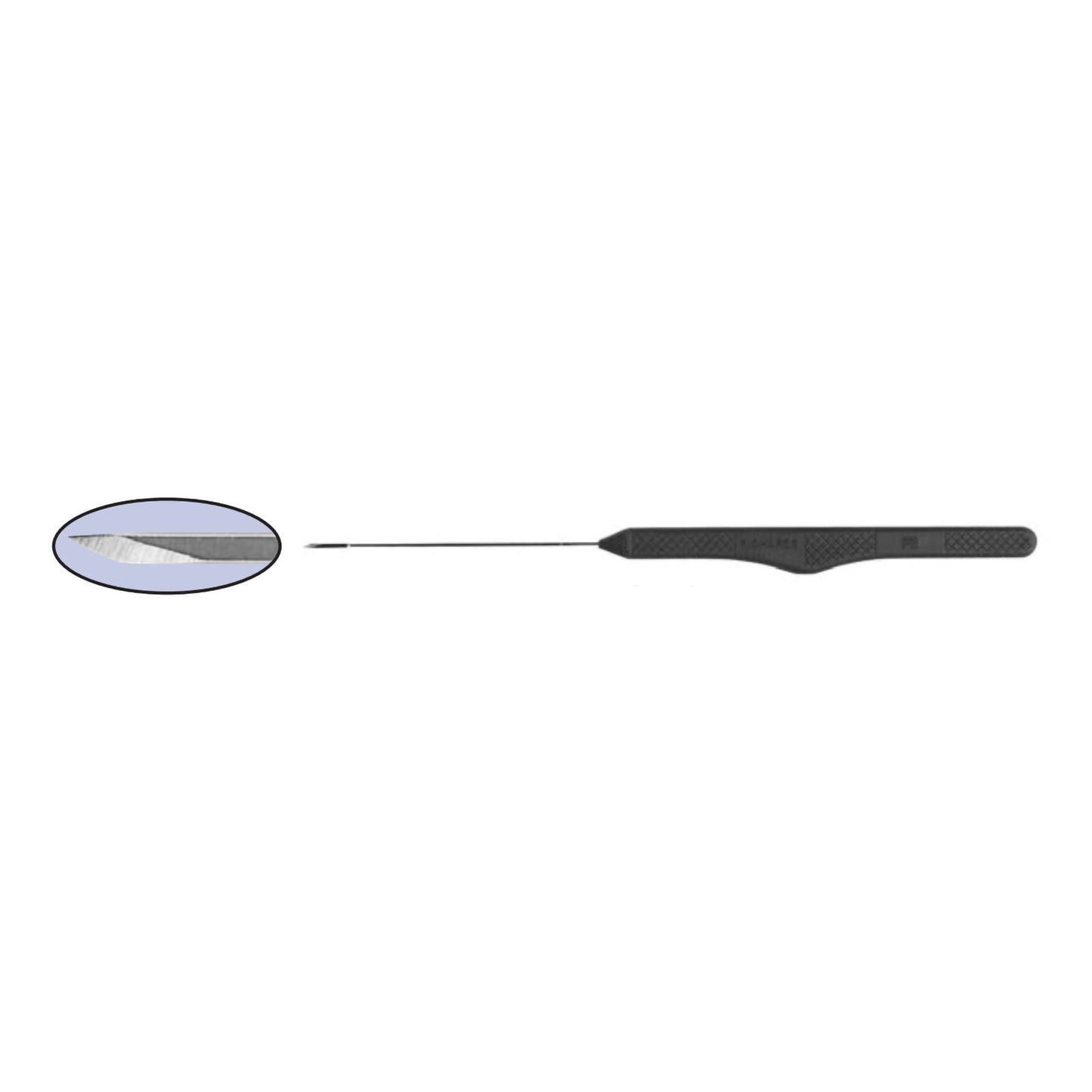Gyrus Myringotomy Knife Stainless Steel / Plastic Flat Handle Sterile Disposable