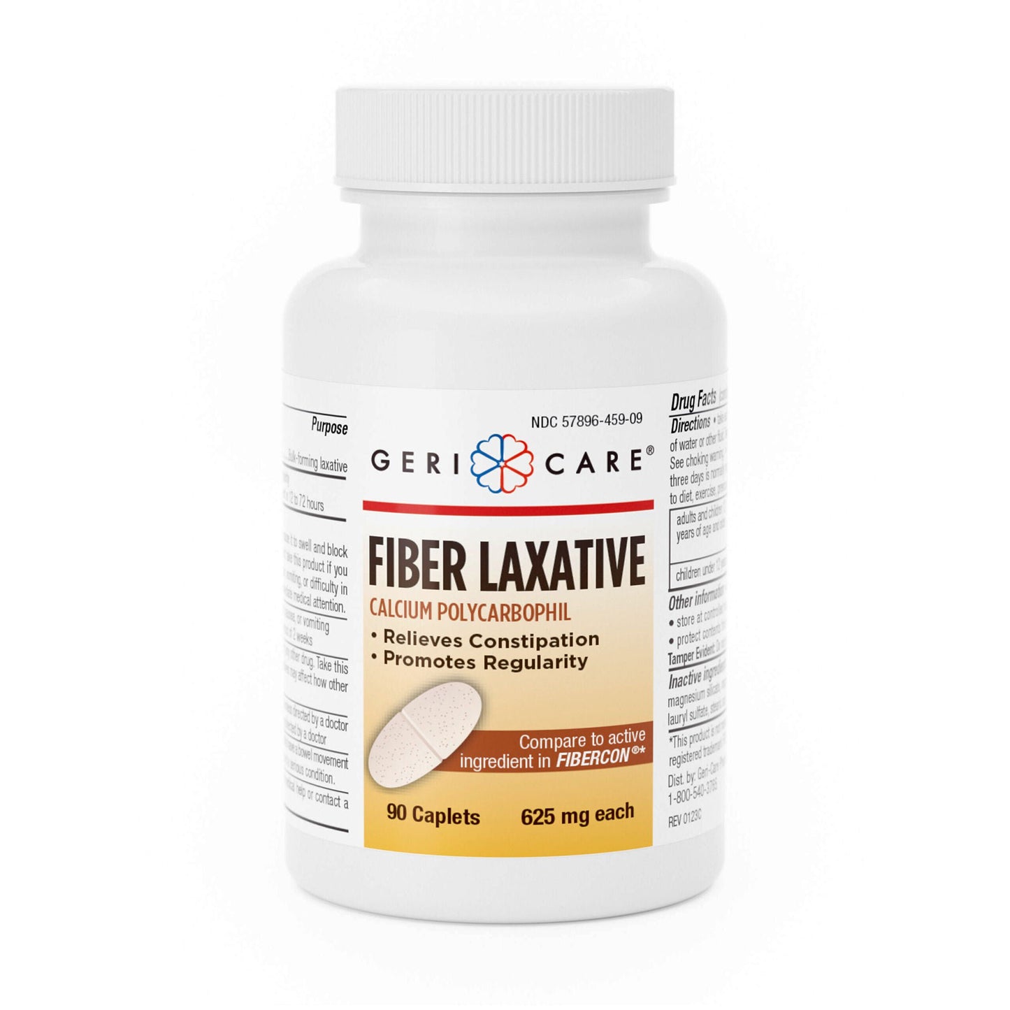 Geri-Care Laxative Caplet 625 mg Strength Calcium Polycarbophil