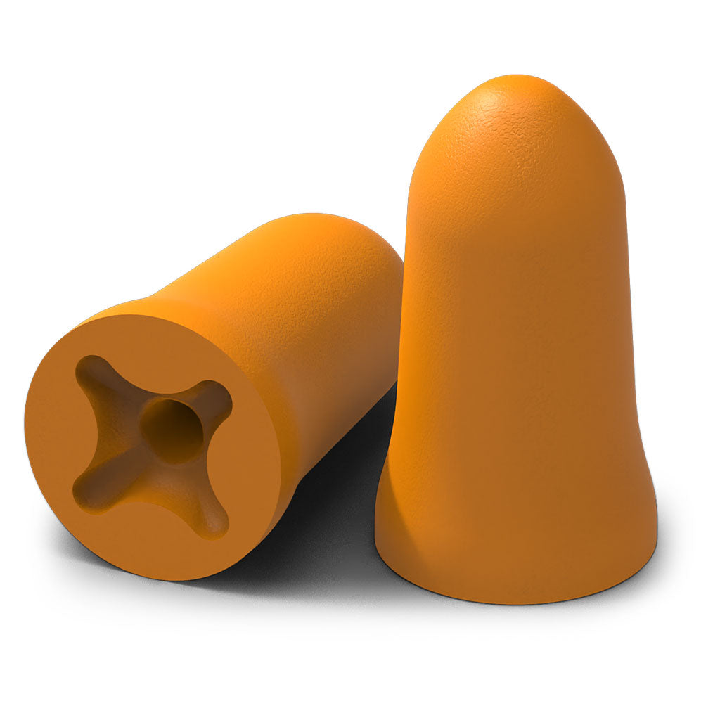 HexArmor accuFit uncorded disposable earplugs refill box