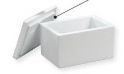 ThermoSafe Insulated Shipper 2-1/2 X 4-1/ For Safe Storage and Delivery of Refrigerated or Frozen Materials (Pharmaceuticals, Laboratory Specimens, Serums, Vaccines, Human Organs, Culture Packs, Nuclear and Isotope Materials)