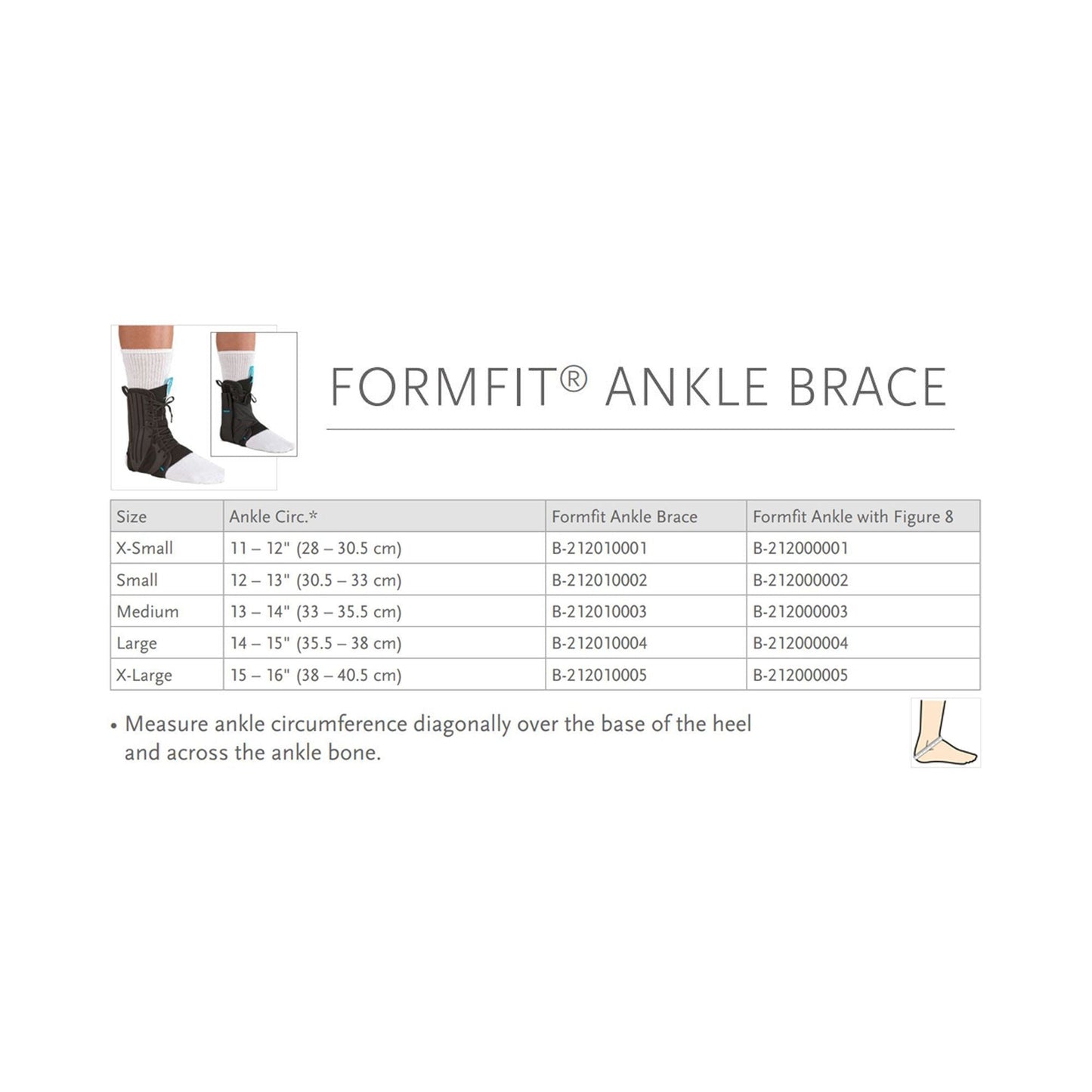 Ossur Formfit® Low Profile / Stirrup Ankle Brace