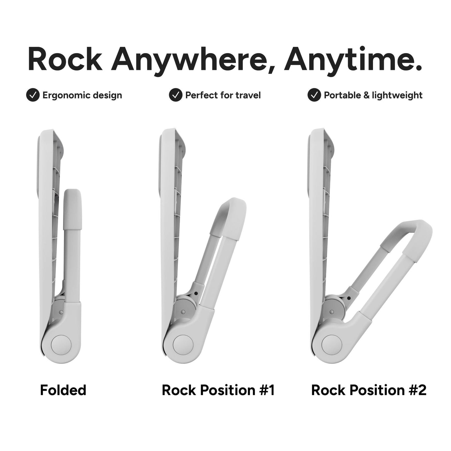 Ready Rocker Rocking Device, White