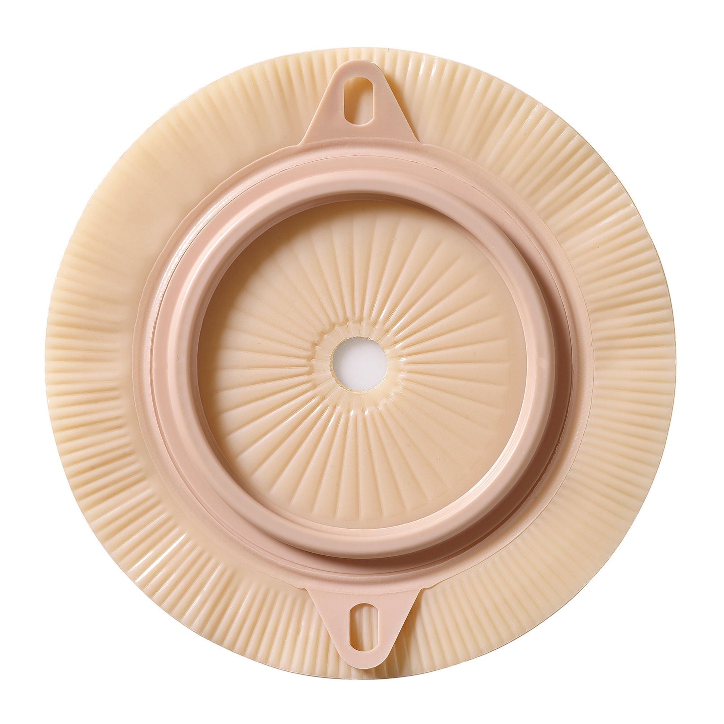 Assura® Flat Ostomy Barrier, Trim to Fit Stomas , Red Color Match