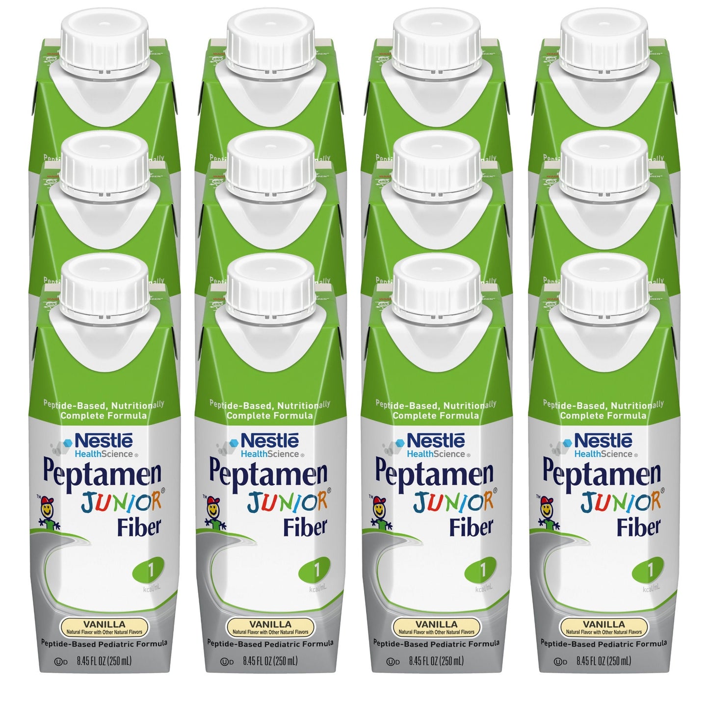 Peptamen Junior® Fiber Peptide-Based Complete Nutrition, Vanilla