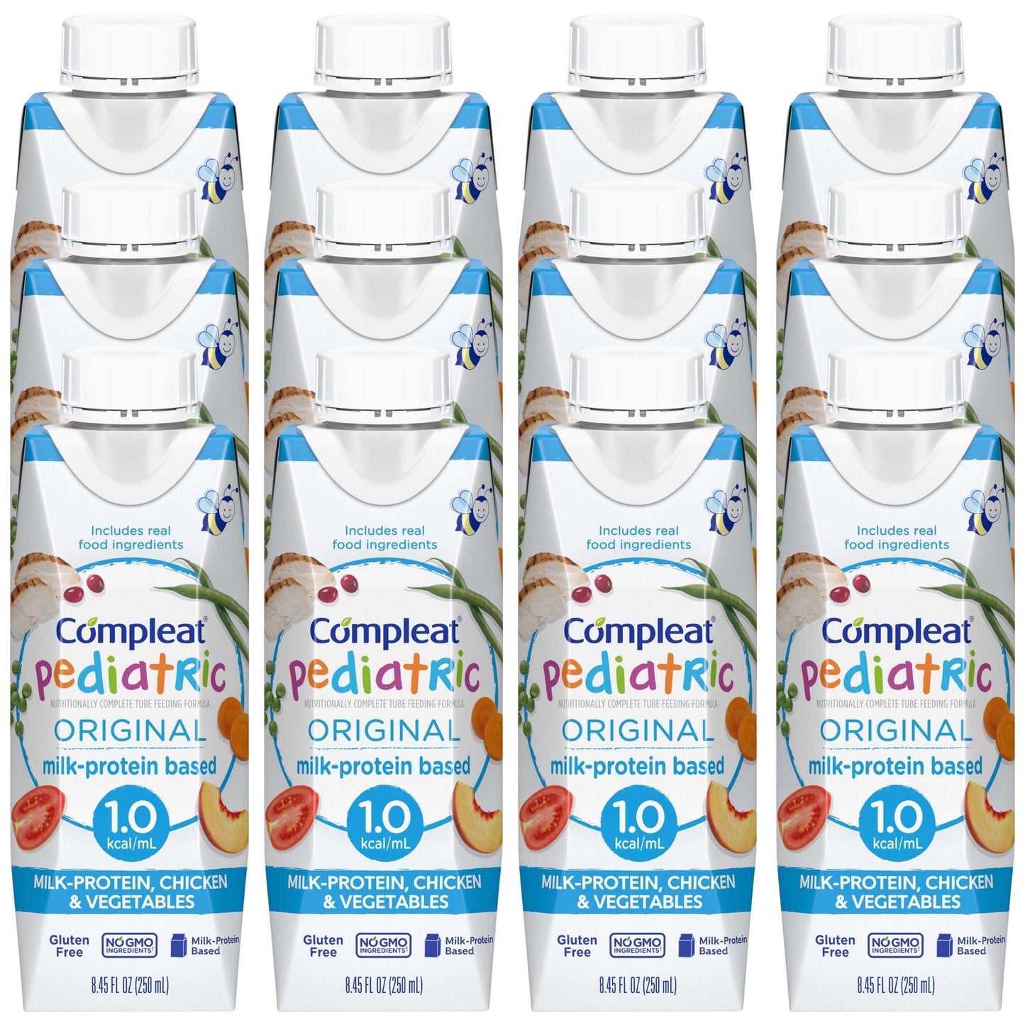Compleat® Pediatric Ready to Use Pediatric Tube Feed Formula, carton