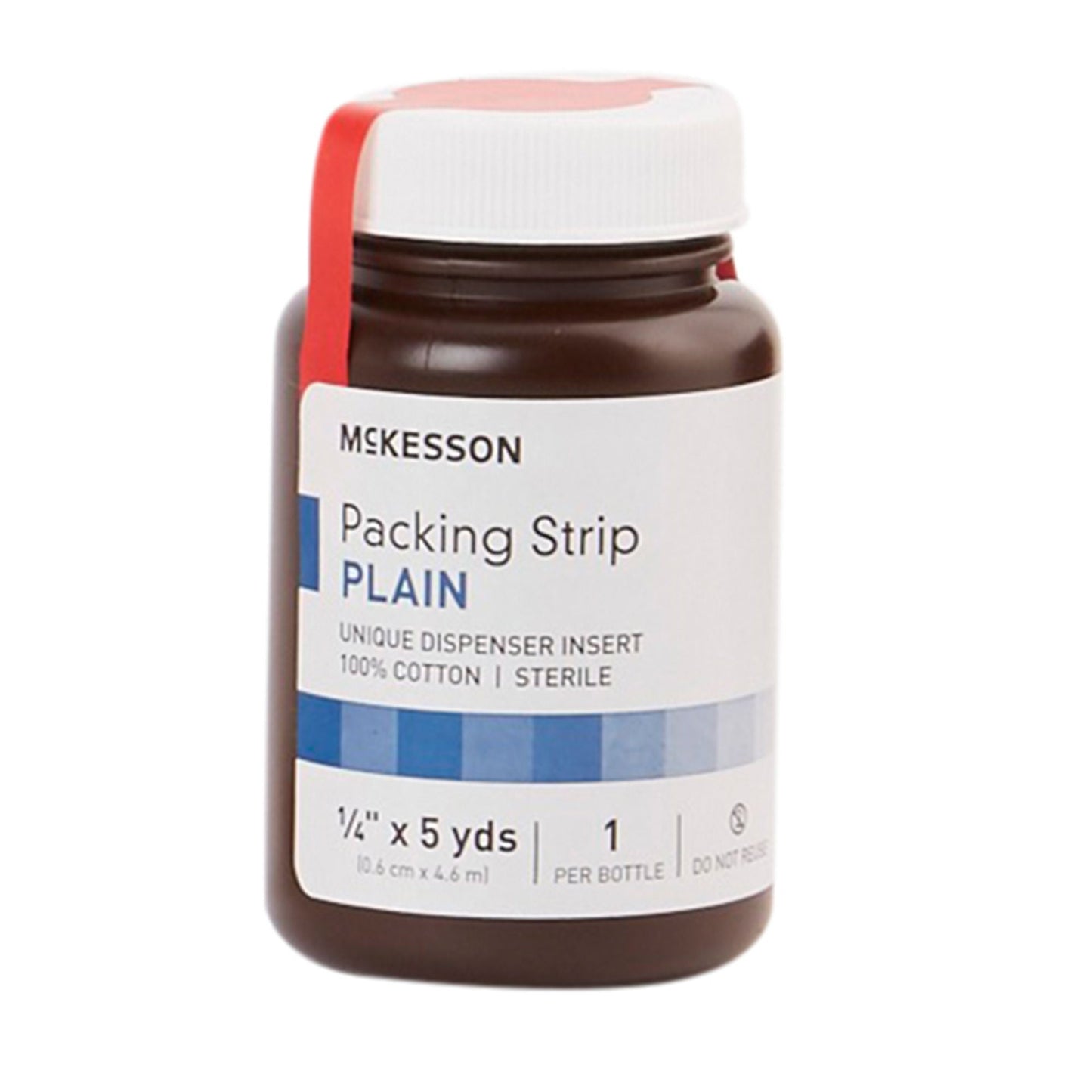 McKesson Nonimpregnated Wound Packing Strip, ¼ Inch x