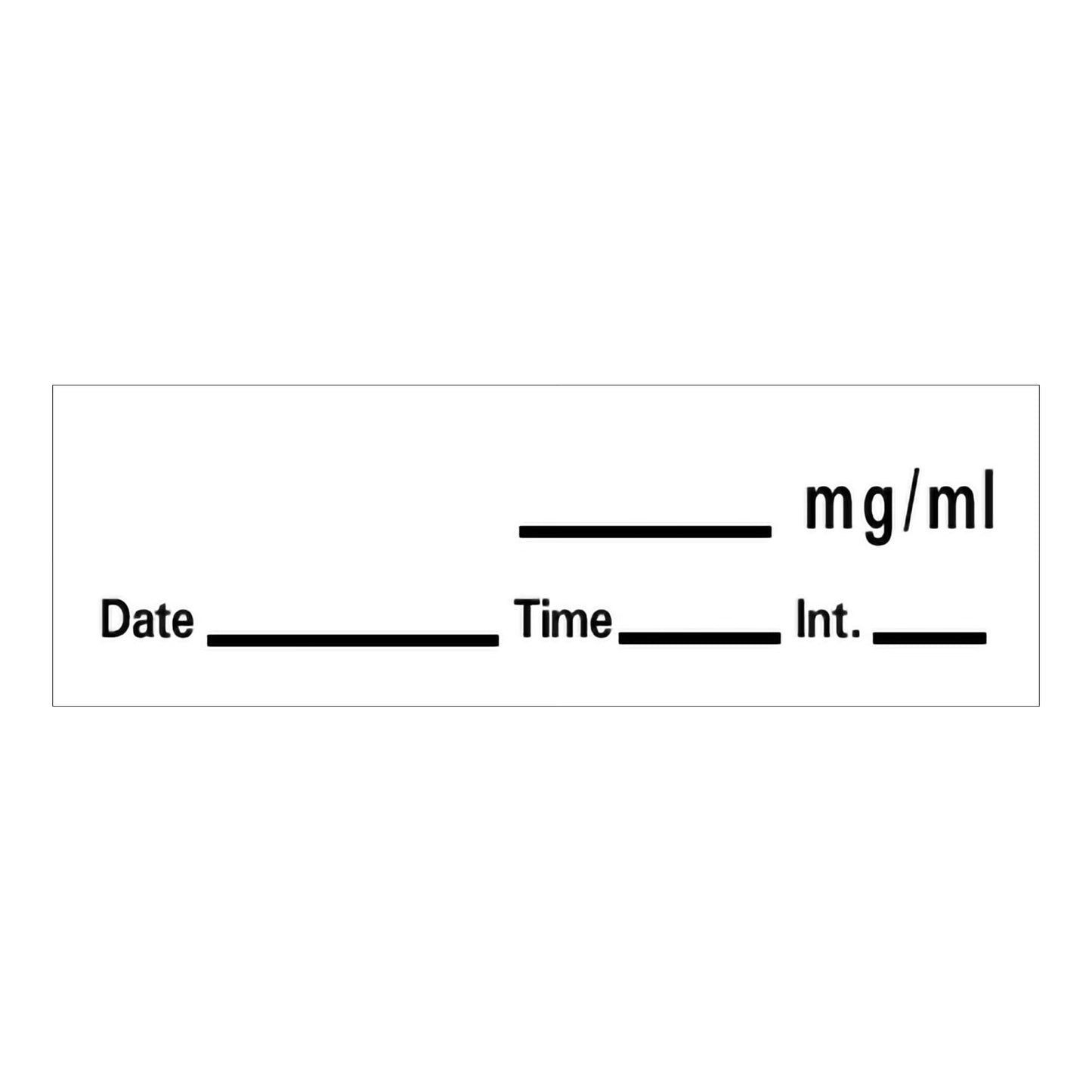 Barkley® Anesthesia Tape with Date, Time and Initial