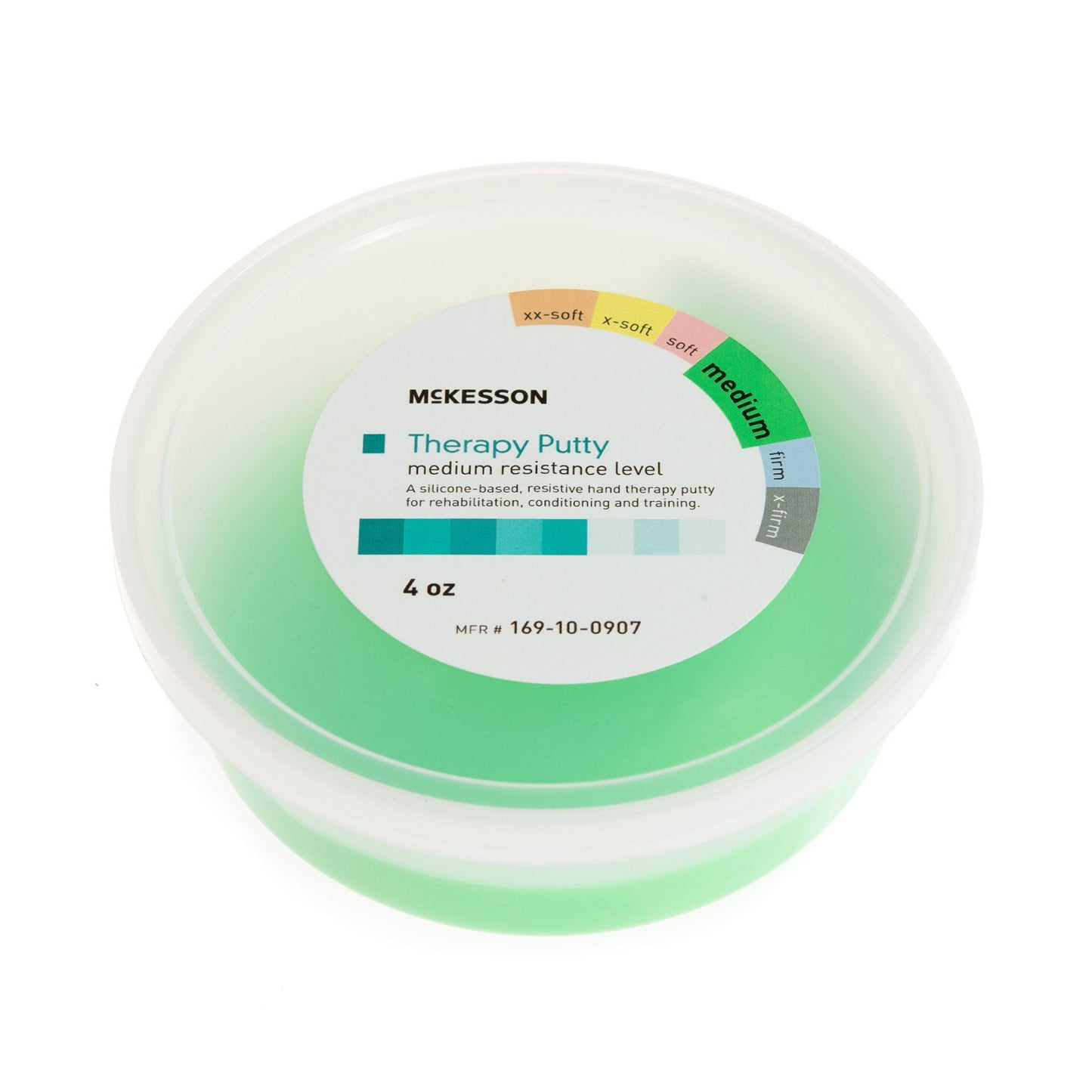 McKesson Therapy Putty, Green, Medium, Container