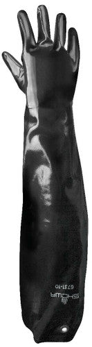 Showa 6731-10 Shoulder Length Neoprene Chemical Resistant Gloves — Pair