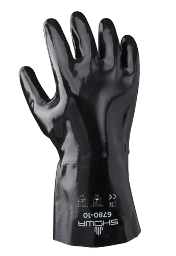 Showa 6780, Size: 10, Neoprene Coated Premium Grade Gloves - In Limited Stock — Dozen (12 pairs)