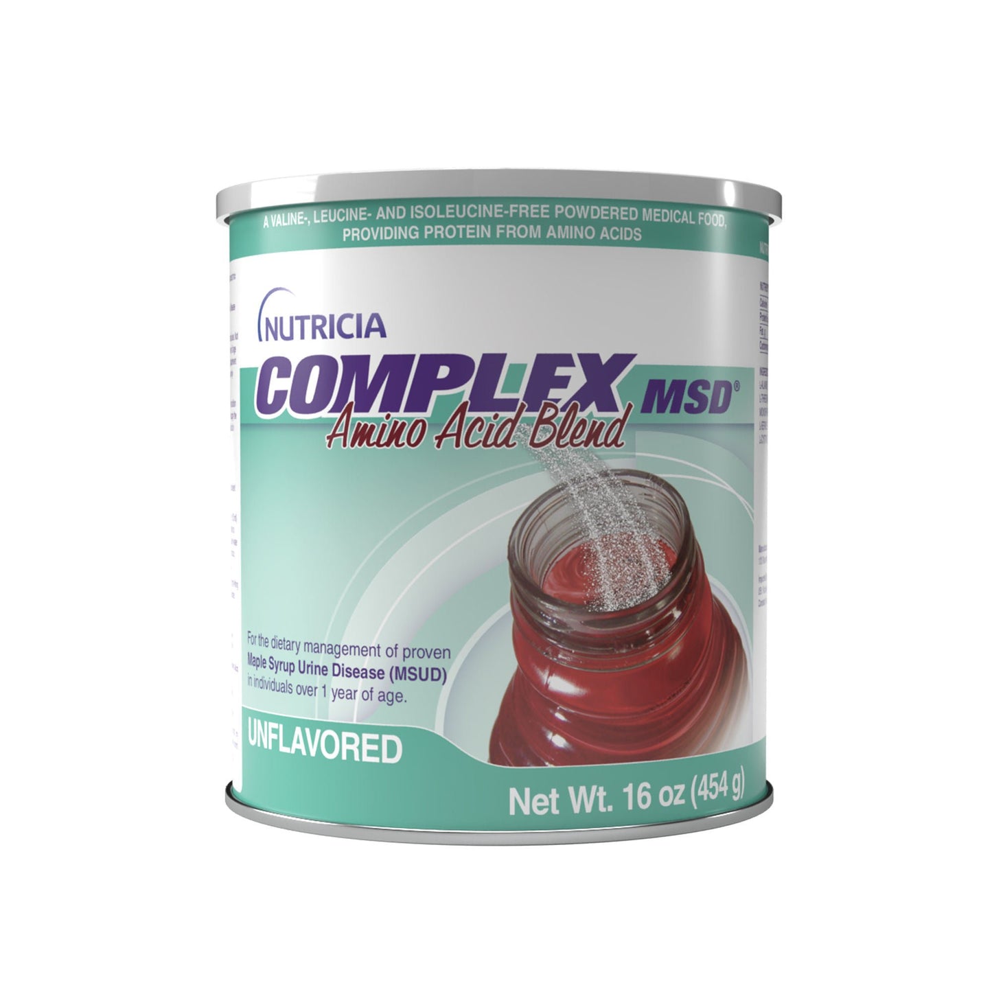 Complex MSD Amino Acid Blend Oral Supplement Unflavored Powder / 454 Gram Canister