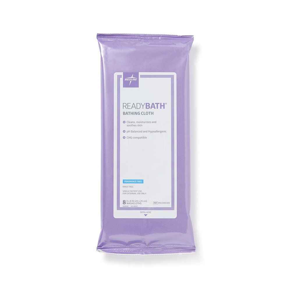 ReadyBath Rinse-Free Bath Wipe Soft Pack Unscented