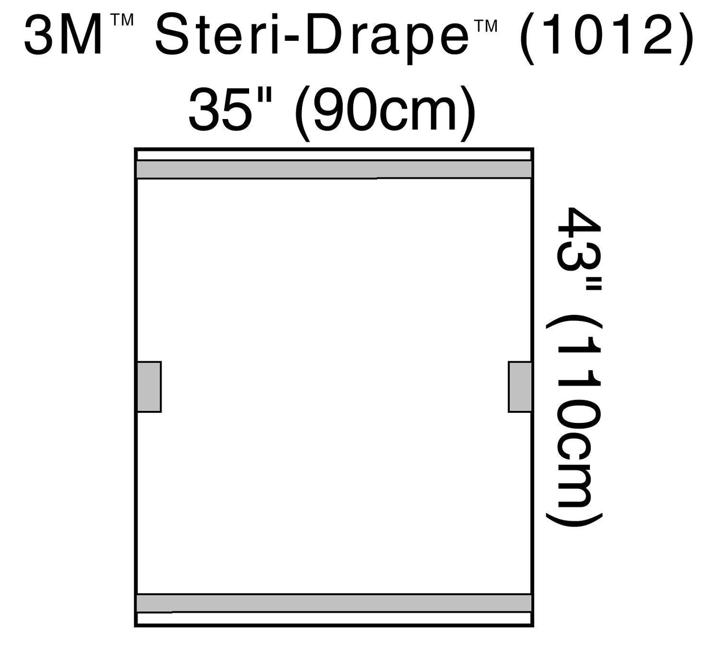 3M™ Steri-Drape™ Fluoroscope Cover Transparent Plastic, Disposable
