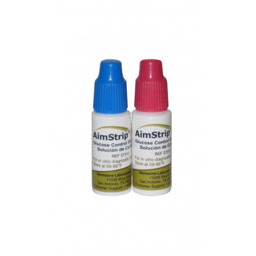 AimStrip Blood Glucose Control Solution 2 X