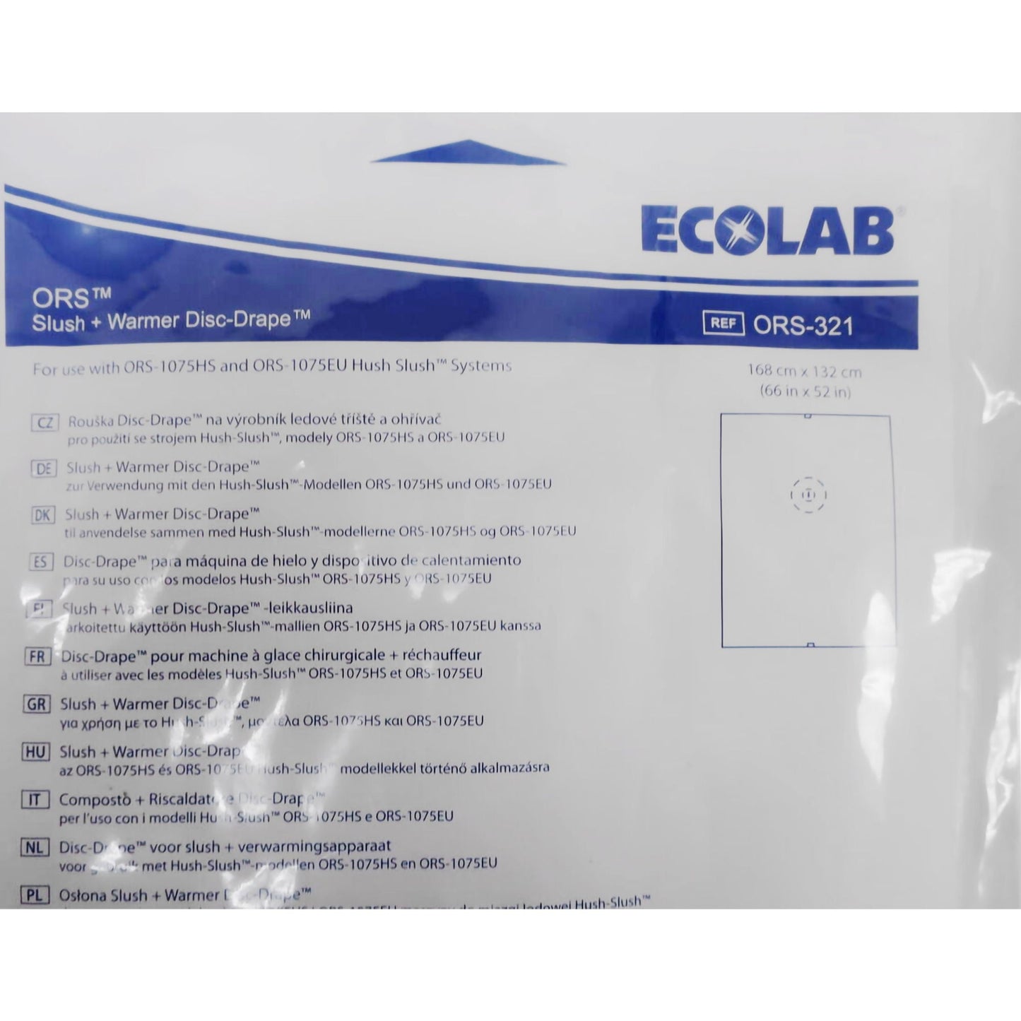 Ecolab ORS ORS Fluid Warming Drape