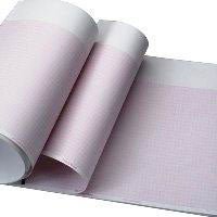 Welch Allyn Recording Chart Paper Z-Fold Red Grid