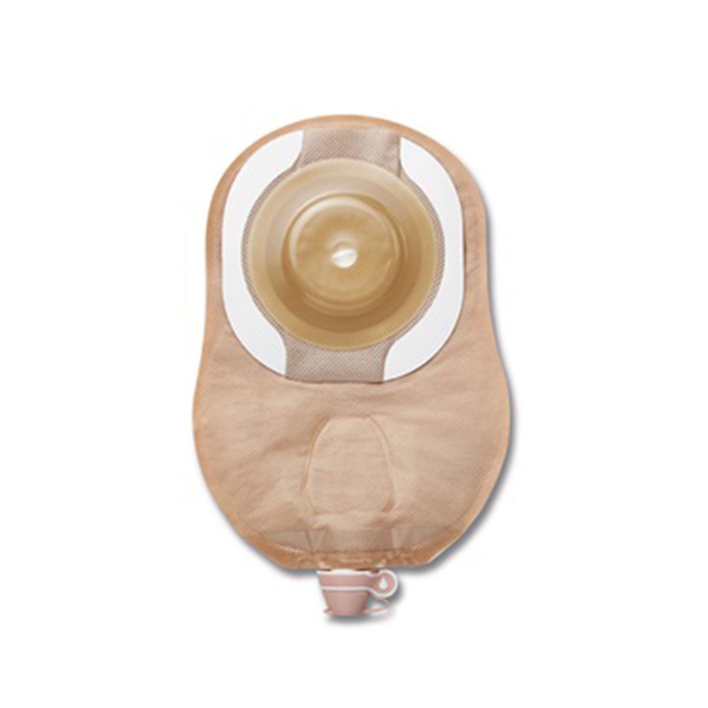 Premier Urostomy Pouch One-Piece System Length Convex, Pre-Cut 1-3/8 Inch Stoma Drainable